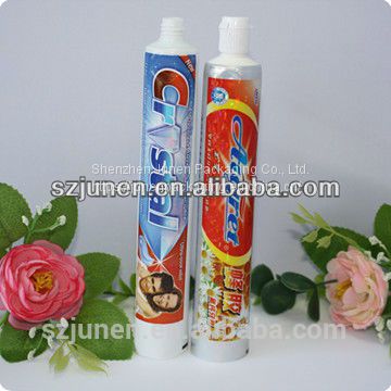 Customized Aluminum Plastic Toothpaste Tube