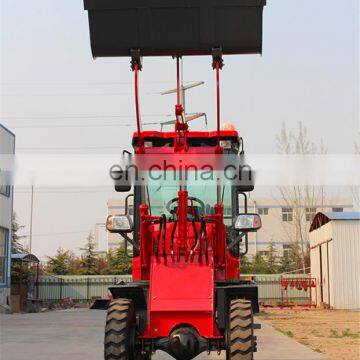 New Version 0.8 ton Industrial Wheel Loader with Standard Bucket