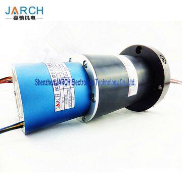 4 Passages 78mm 30RPM Electrical Ethernet Hybrid Slip Rings photo-3
