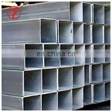 Hot dipped galvanized square steel pipe for sale