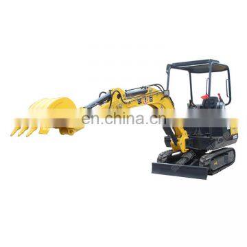 excavator with auger