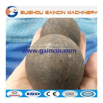 factory price rolled forging grinding media balls, steel forged mill balls, grinding media steel balls