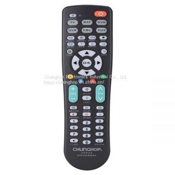 UR936 Controls TV Universal Remote Control 6 in 1