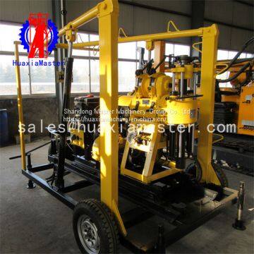 HuaxiaMaster XYX-130 Wheeled Hydraulic Water Well Drilling Rig /wheel Drilling Machine /core Drill Equipment for Sale photo-4