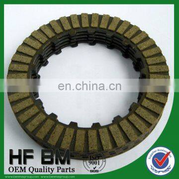 Rubber Cock Paper material CD70 clutch plate,1.5mm CD70 India clutch disc factory sell!