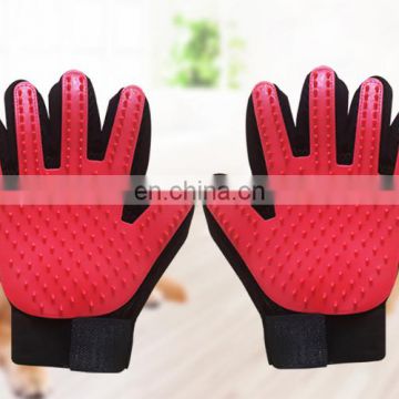 Pets Hair Massage Gloves Pet Fur Remover Brush Cat Gloves Dog Hair Cleaning Gloves