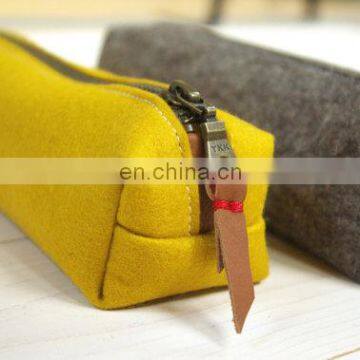Felt Pencil Case With Zipper Pouch Makeup Bag photo-2