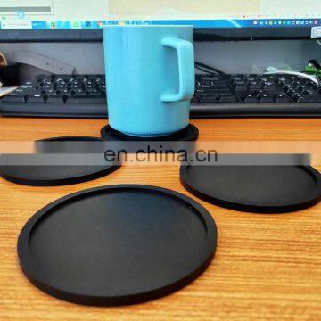 OEM Logo Customized SILICONE Felt Coaster With Holder photo-4
