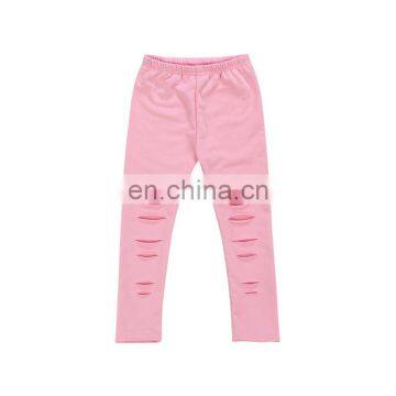 Hot Sale Newest Elastic Solid Black Leggings Fashion Girls Long Pants Leggings for Children photo-3