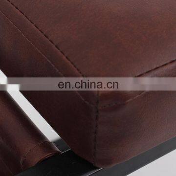 Customized Half PU Leather Folding Shoe Rack Storage Bench for Sundries Books in Living Room photo-6