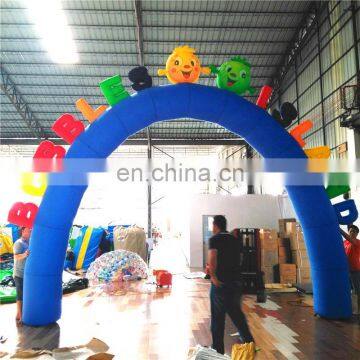 Colorful Inflatable Welcoming Entrance Letter Semicircle Arch For Event photo-4