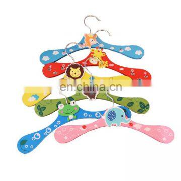 Factory Wholesale Wooden cartoon dog clothes hanger