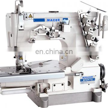 8098-05 Interlock sewing machine for ring type water mark head trousers elastic belt seaming