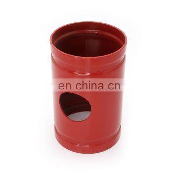 6'' Red Painted Carbon Fire Fighting Pipe