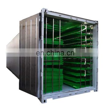 great quality full automatic barley/wheat hydroponic fodder machine