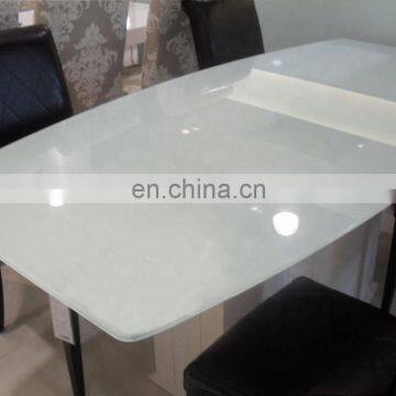 Scratch Proof Painted Glass Table Top With ANSI and EN12150 Certificate photo-3