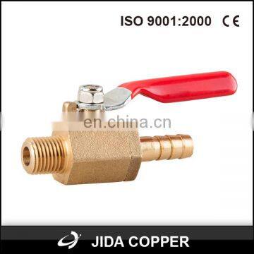 1/4 ,3/8 , 1/2 Npt Cheap Small Mini Brass Ball Valve for Water Air Oil and Gas Brass Ball Valve Factory in YUHUAN photo-4