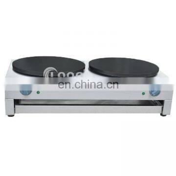Commercial Electric Crepe Cake Machine Restaurant Double Crepe Maker Wholesale Price