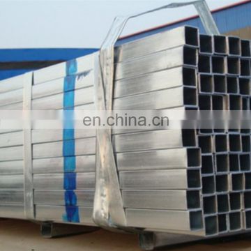 40mmx80mm galvanized rectangular steel pipe RHS steel pipes  price