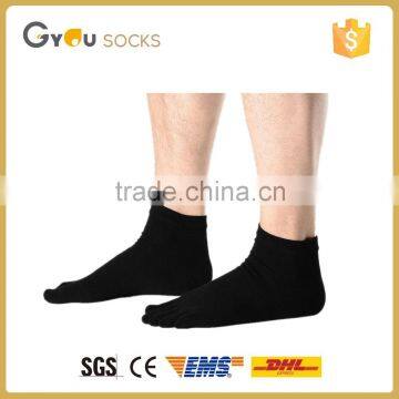 Breathable sports yoga men cotton toe ankle sock china custom sock manufacturer