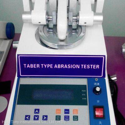 ASTM Textile Testing Equipment Taber Abrasion Tester Machine High Speed