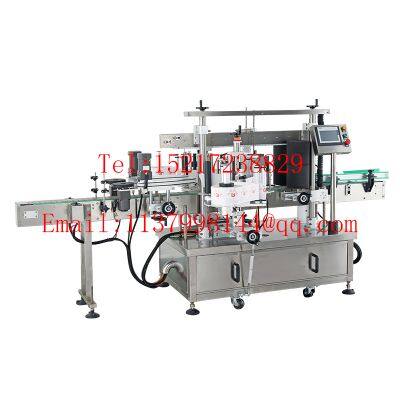 Guan Hong complete automatic  high speed galsss plastic bottle label stick double side labeling machine