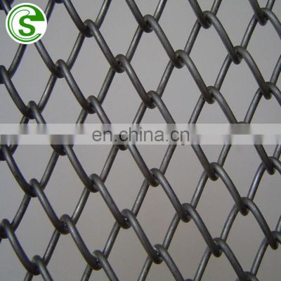 Cheap diamond wire mesh cyclone galvanized chain link fence