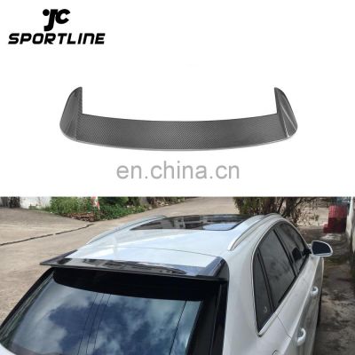 CA Style Carbon Fiber Car Roof Spoiler for Audi Q3 8U Base Sport 12-17