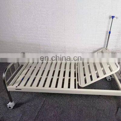 High Quality at Cheapest Price Stainless Steel Folding Single Crank Hospital Bed photo-3