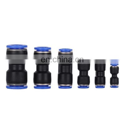 Pneumatic Union One Touch 4MM 6MM 8MM 10MM Air Hose PU Straight Quick Connector Fitting For Tube