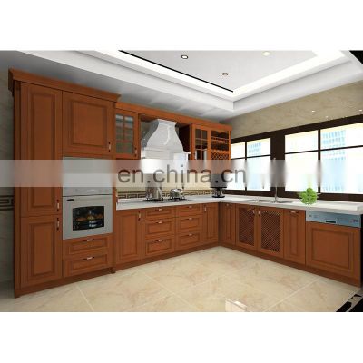 CBMMART imported modular solid wood kitchen cabinets from china