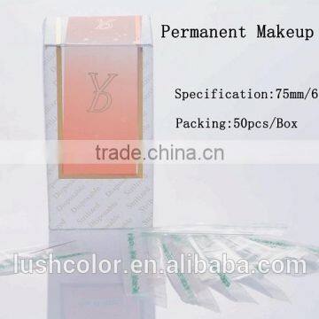 YD professional eyebrow tattoo permanent makeup sterile machine needle