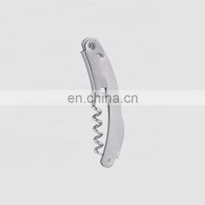 Factory Direct promotional stock antique metal multi-tools openers easy stainless steel wine corkscrew spirals bottle opener