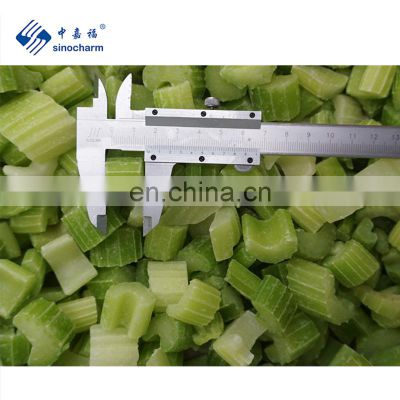 Sinocharm A Grade L2-3CM IQF Celery Cut Frozen Celery