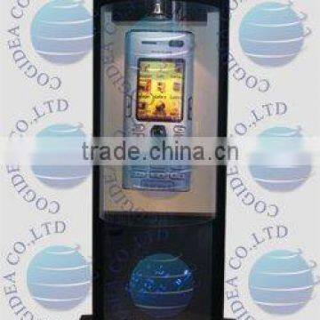 auto spinning and floating display