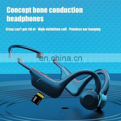 Vg02 Tws Headphone True Wireless Earbuds Stereo Waterproof Sports Headset Bone Conduction Audifonos Vg02 Earphone