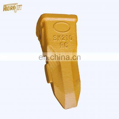 HIDROJET SK210RC excavator parts A1 forging bucket teeth SK210 RC  bucket tip