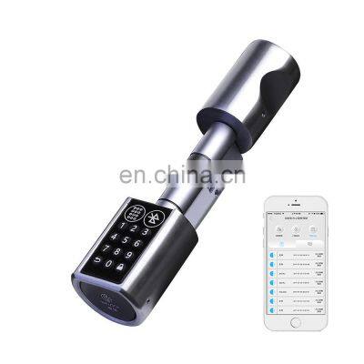 Electronic Smart Cylinder APP Lock Unlock by Code and Mobile App photo-4
