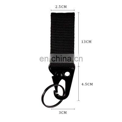 Custom Zinc Alloy Military Gear Clip Olecranon Hook Tactical Key Chain photo-3