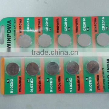 watch battery 3v coin cell cr2016 with good price