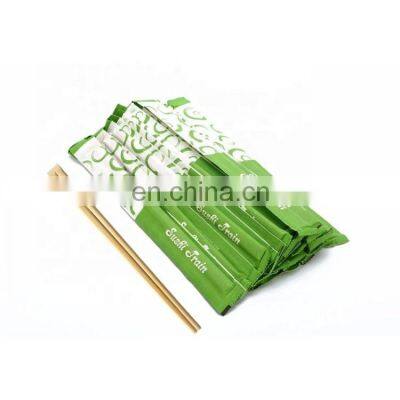 Best quality full paper wrapped disposable bamboo chopsticks sleeves Japanese style