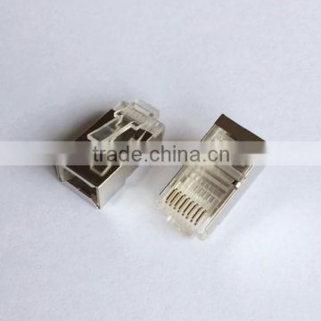 shielded 8P8C modular plug