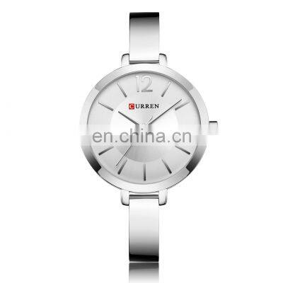 CURREN 9012 Thin Steel Belt Casual Simple Fashion Ladies Watch Hot Sale