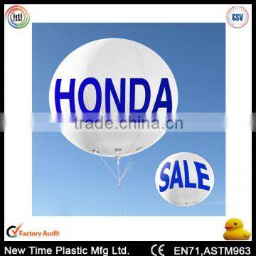 pvc inflatable helium balloon for sale