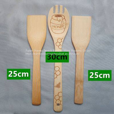 Bamboo utensil set wholesale bamboo scoops China Original Manufacturer Twinkle Bamboo MFR