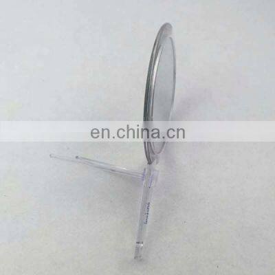 2 in 1 Double Sides Customized Table Cosmetic Plastic Makeup Hand Held Mirrors photo-5