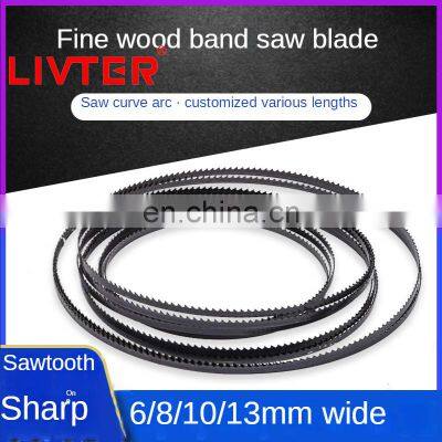 LIVTER 8 Inch 10 Inch 12 Inch Woodworking Band Saw Blade Hardwood Mahogany Bimetallic Woodworking Band Saw Blade photo-2