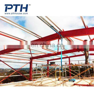 High Quality Steel Structure Fabrication Low Cost Steel Frame Industrial photo-3