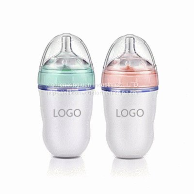 Food Grade Silicone Baby Drinking Feeding Milk Silicone Baby Bottle 3 Buyers photo-2