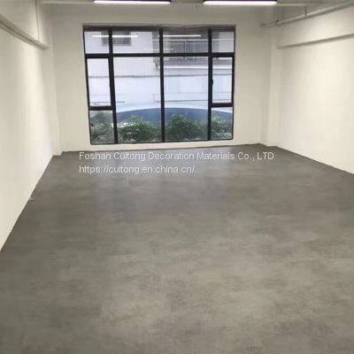 Marbled PVC Flooring Stone Grain Plastic Floor Cement Pattern Plastic Floor Grey LVT Flooring photo-2